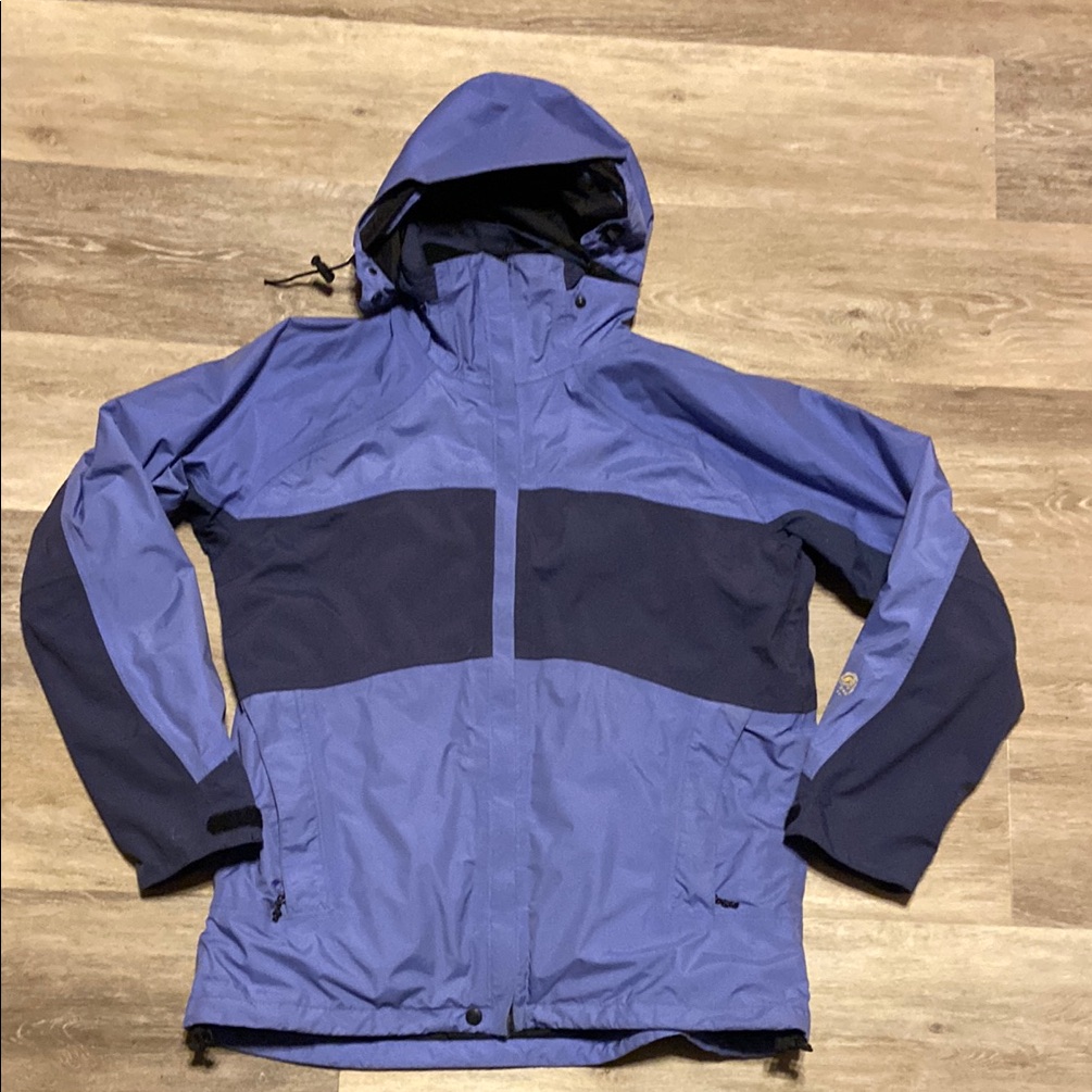 Mountain Hardwear Womens 14 Two Toned Purple Zip Up Jacket